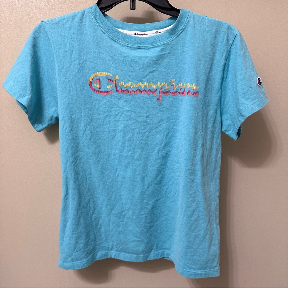 Champion Kids Aqua Blue Tee